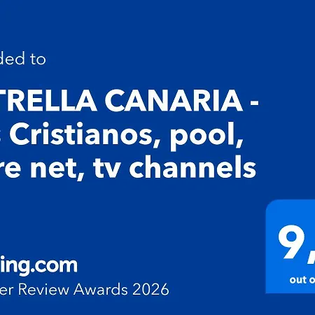 Estrella Canaria - Cristianos, Ac, Pool, Fibre Net, Tv Channels شقة لوس كريستيانوس