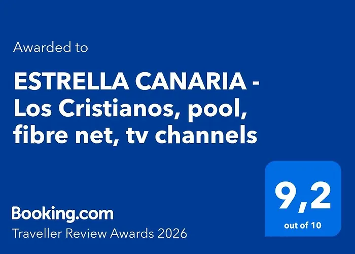 Estrella Canaria - Cristianos, Ac, Pool, Fibre Net, Tv Channels Lägenhet Los Cristianos (Tenerife)